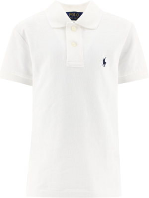 Ralph Lauren Kids Logo Embroidered Polo Shirt