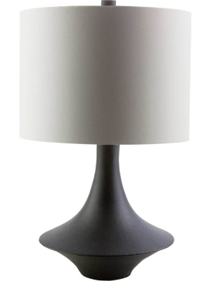 Brennan Table Lamp Black/white