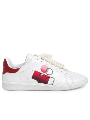 Isabel Marant Logo Print Sneakers