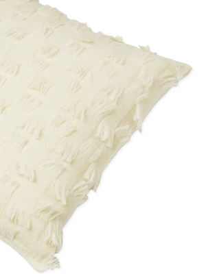 Seren Cushion Cover In Ivory