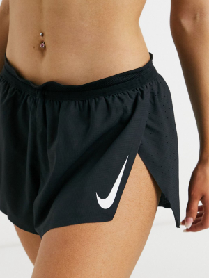 Nike Running Air Shorts In Black