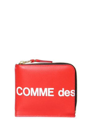 Comme Des Garçons Wallet Zip Around Wallet