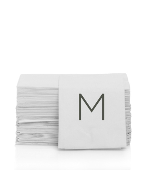Monogram Hand Towel, M (set Of 50)