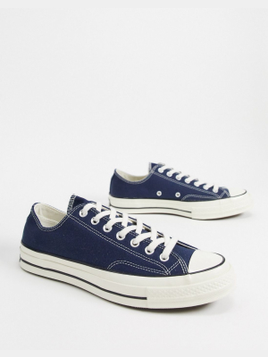 Converse Chuck 70 Ox Sneakers In Navy