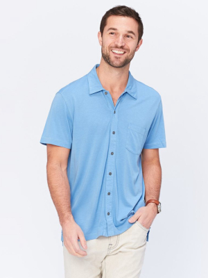 Fort Point Full-button Polo