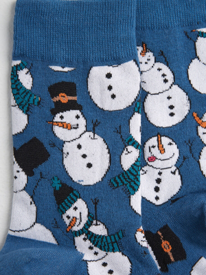 Hoping For A Snow Day Socks