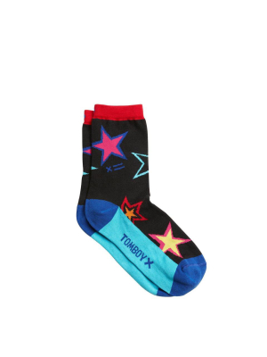 Anklet Crew Socks Lc - Star Bright