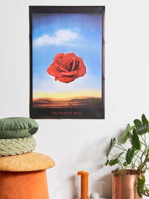 Salvador Dalí Meditative Rose Poster