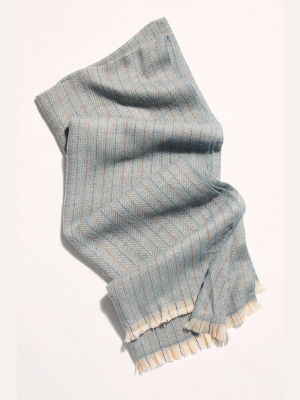 Portland Herringbone Striped Scarf