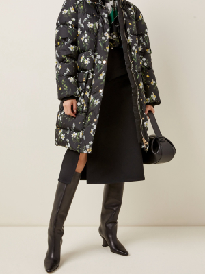 Daura Floral Puffer Coat