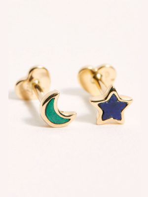 Pamela Love X Fp Inlay Stud Single Earring