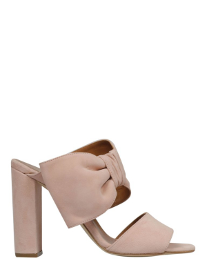 Paris Texas Bow Detailed Heel Sandals