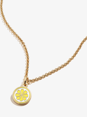 Zest For Life Lemon Charm Necklace