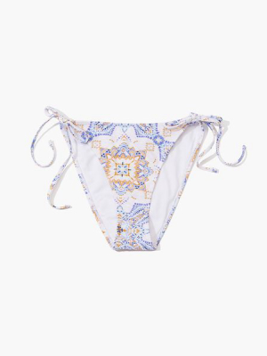 Paisley String Bikini Bottoms