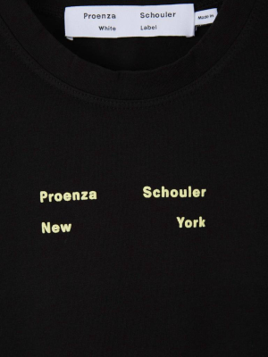 Proenza Schouler White Label Logo Print T-shirt