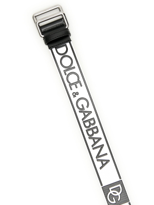 Dolce & Gabbana Logo Tape Belt