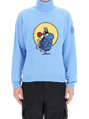 Moncler X Jw Anderson Graphic Embroidered Sweatshirt