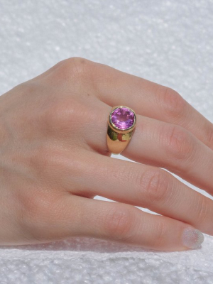 Amethyst Mondrian Ring