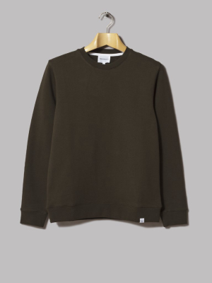 Norse Projects Vagn Classic Crewneck Sweatshirt (green)