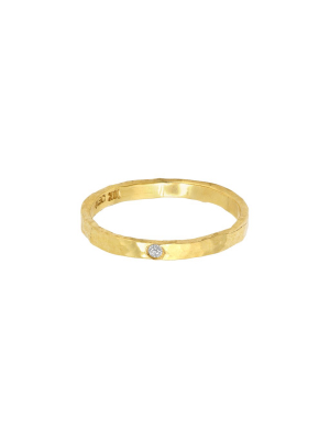 Hammerd Gold Diamond Ring