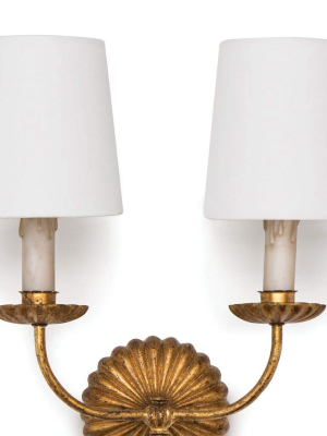 Clove Sconce Double