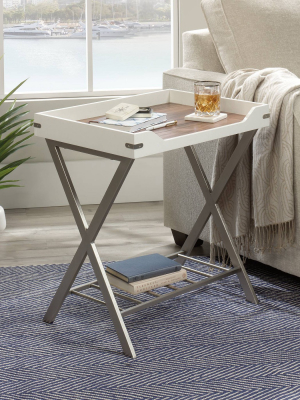 Vista Key Side Table White - Sauder