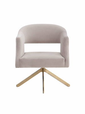 Quartz Swivel Accent Chair - Safavieh