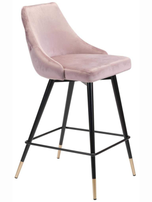 Piccolo Counter Chair, Pink