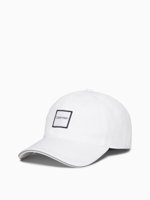 Textured Logo Patch Cap