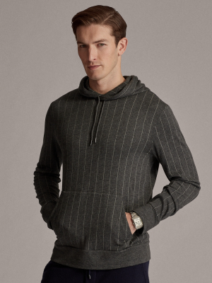 Pinstripe-print Hoodie