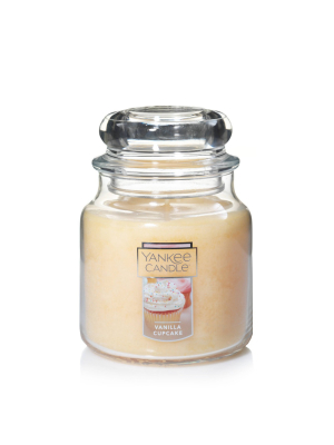 14.5oz Glass Jar Vanilla Cupcake Candle - Yankee Candle