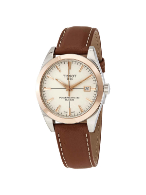 Tissot Gentleman Automatic Cream Opalin Dial Men's Watch T927.407.46.261.00