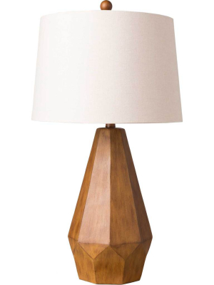 Dream Table Lamp Burnt Orange/ivory/camel