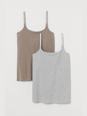 Mama 2-pack Nursing Tank Tops