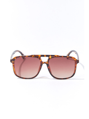 Tortoiseshell Square Sunglasses