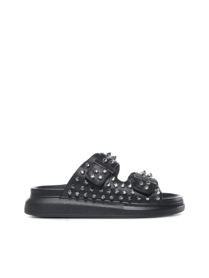 Alexander Mcqueen Studded Oversized Sandals