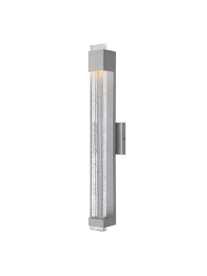 Outdoor Glacier Wall Sconce