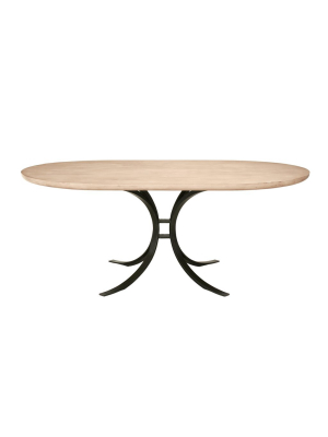 Quincy Oval Dining Table In Various Finsihes