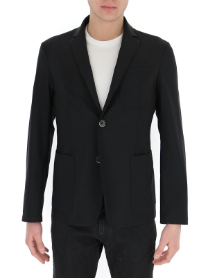 Barena Pocket Detail Single Breasted Blazer