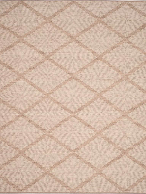 Montauk Lattice Beige Area Rug