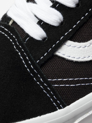 Og Old Skool Lx (suede) In Black/true White