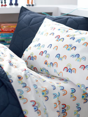 Organic Rainbow Sheet Set