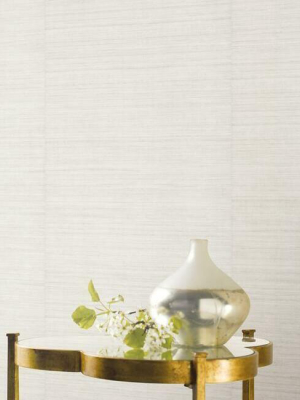 Silk Elegance Vinyl Wallpaper In Pearl From The Ronald Redding 24 Karat Collection By York Wallcoverings