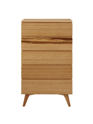 Azara Five Drawer High Chest