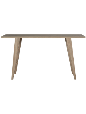 Manny Console Table - Oak - Safavieh