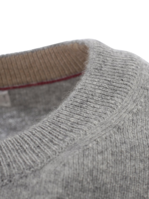 Brunello Cucinelli Crewneck Knitted Sweater