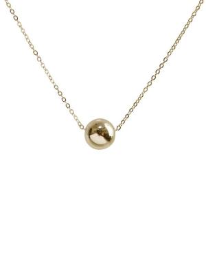 Shiny Orb Large Bead Necklace