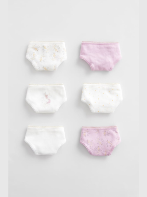 Six-pack Of Unicorn Underpants