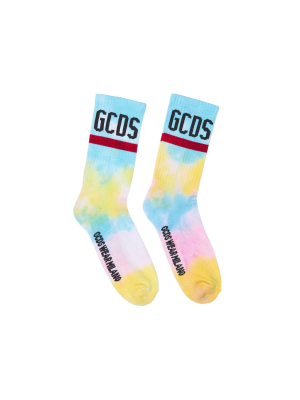 Tie Dye Logo Socks