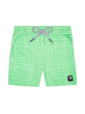 Green Gingham